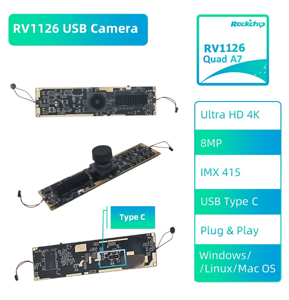 TC-RV1126 USB AI కెమెరా