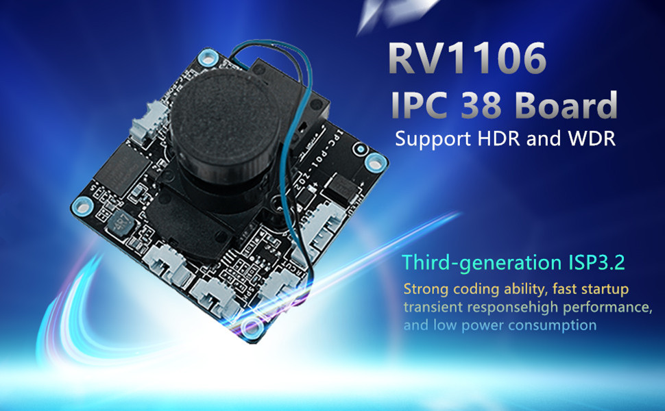 TC-RV1106 IPC 38 కెమెరా బోర్డ్ యొక్క సంక్షిప్త పరిచయం