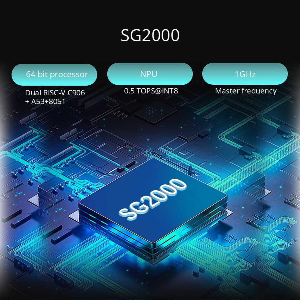 SG2000 డెవలప్‌మెంట్ బోర్డ్, RISC-V C906 ARM, లైనక్స్ లెర్నింగ్ కోసం